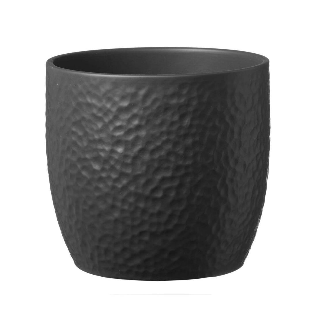 5.1" Anthracite Ceramic Boston Pot
