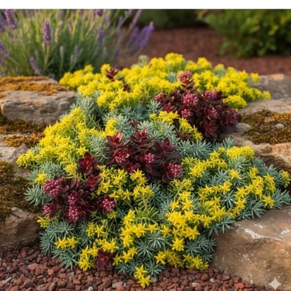 Flaming Carpet Stonecrop (Sedum &