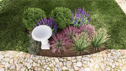 Bird Bath Garden Design 5&