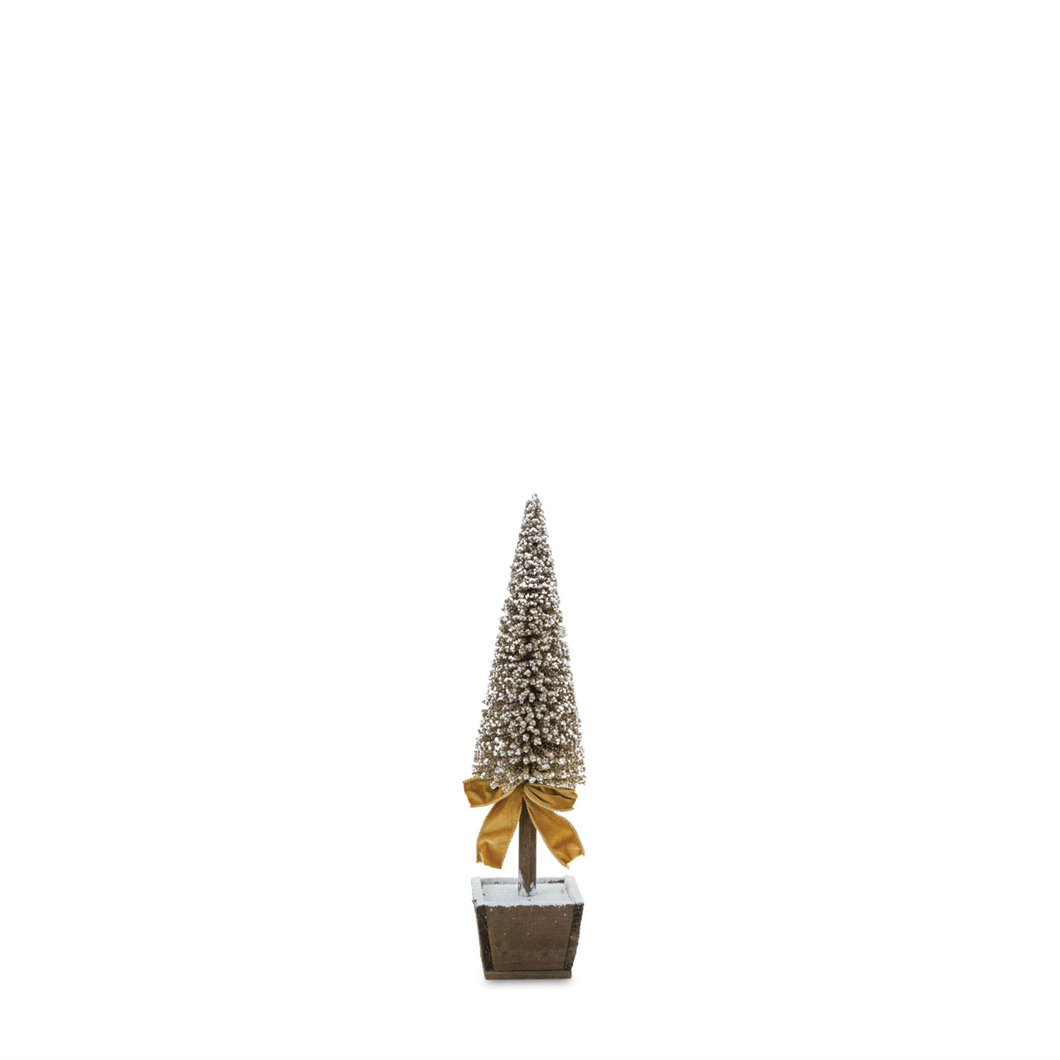 Potted Bottle Brush Pine Tree (Set of 3)