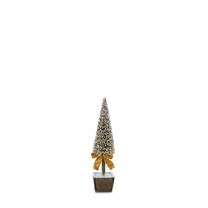 Potted Bottle Brush Pine Tree (Set of 3)