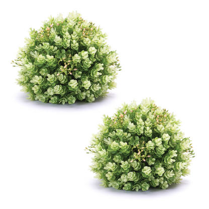 Half Orb (Set of 2) 8"D x 7"H Plastic