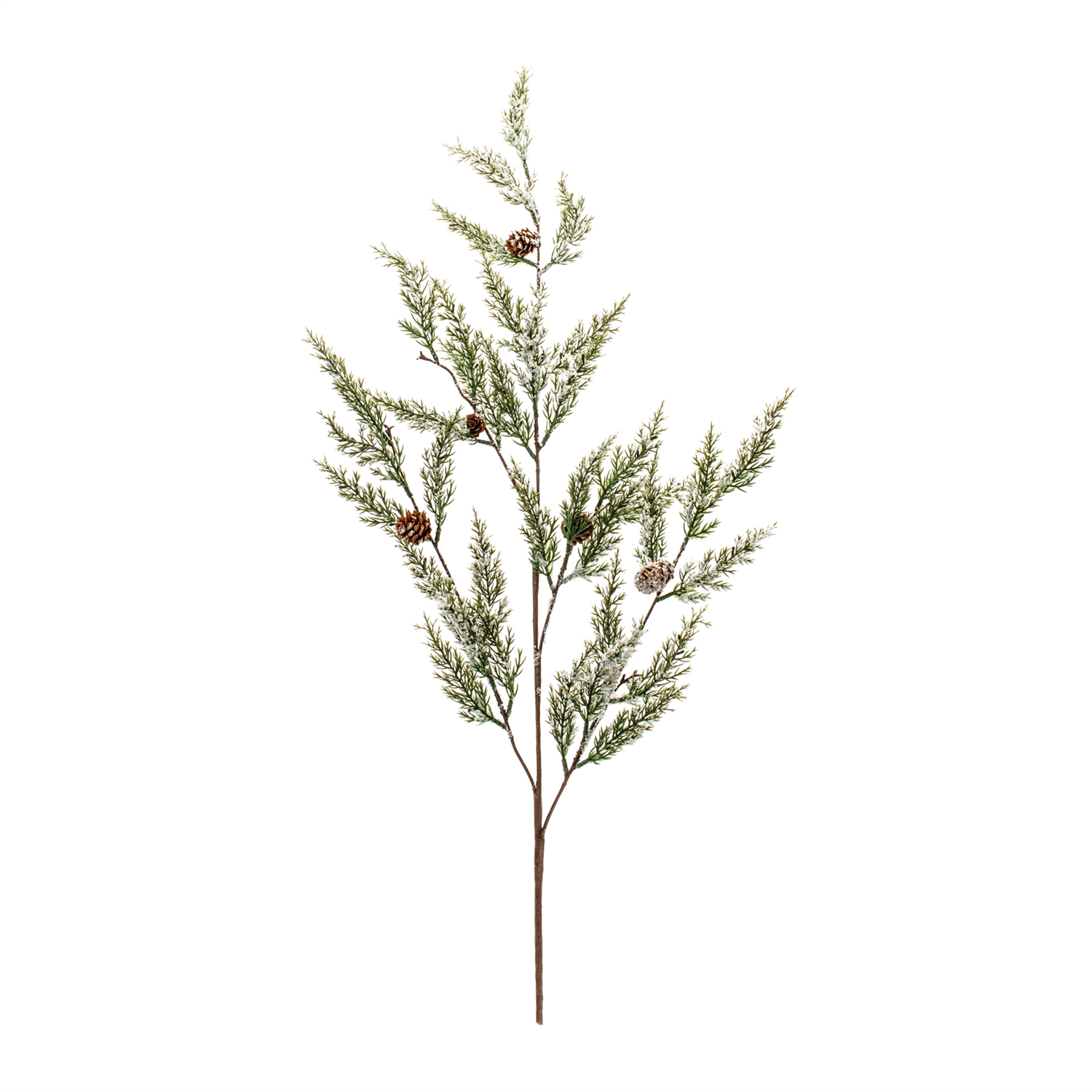 Icy Pine Spray with Pinecones (Set of 2)