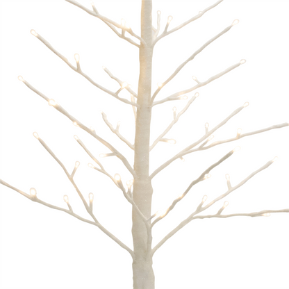 LED Glittered Twig Tree 36"H