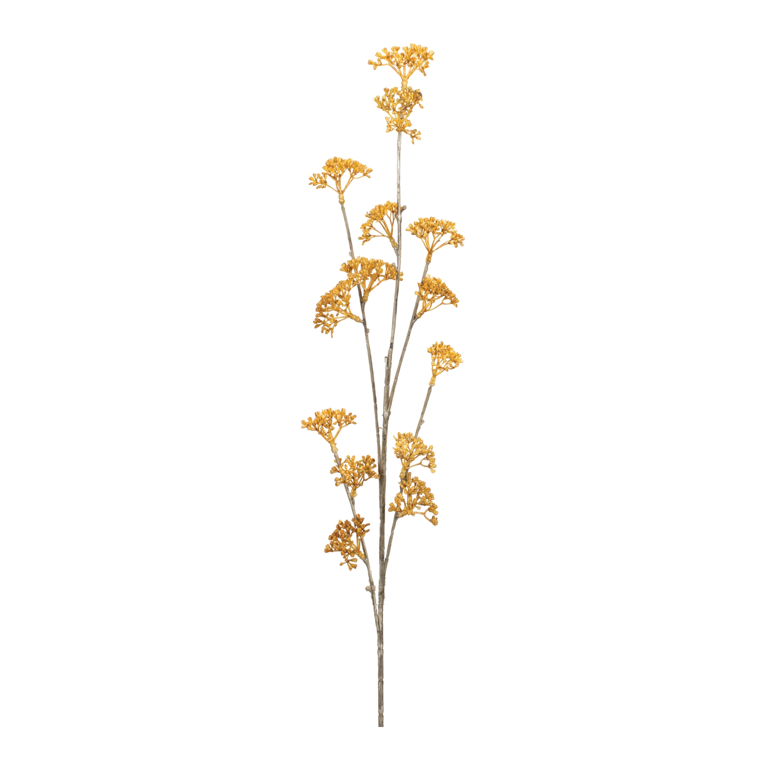 Golden Patrina Spray (Set of 12) 33”H Plastic