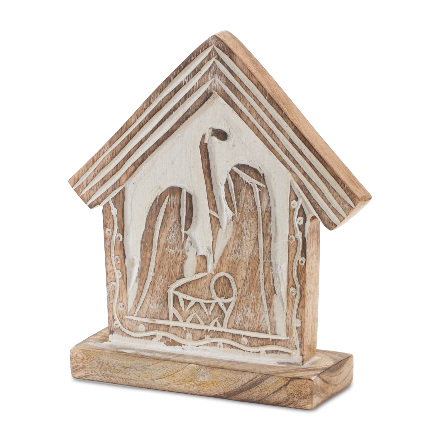 Holy Family (Set of 2) 6.5"L X 7.25"H MDF