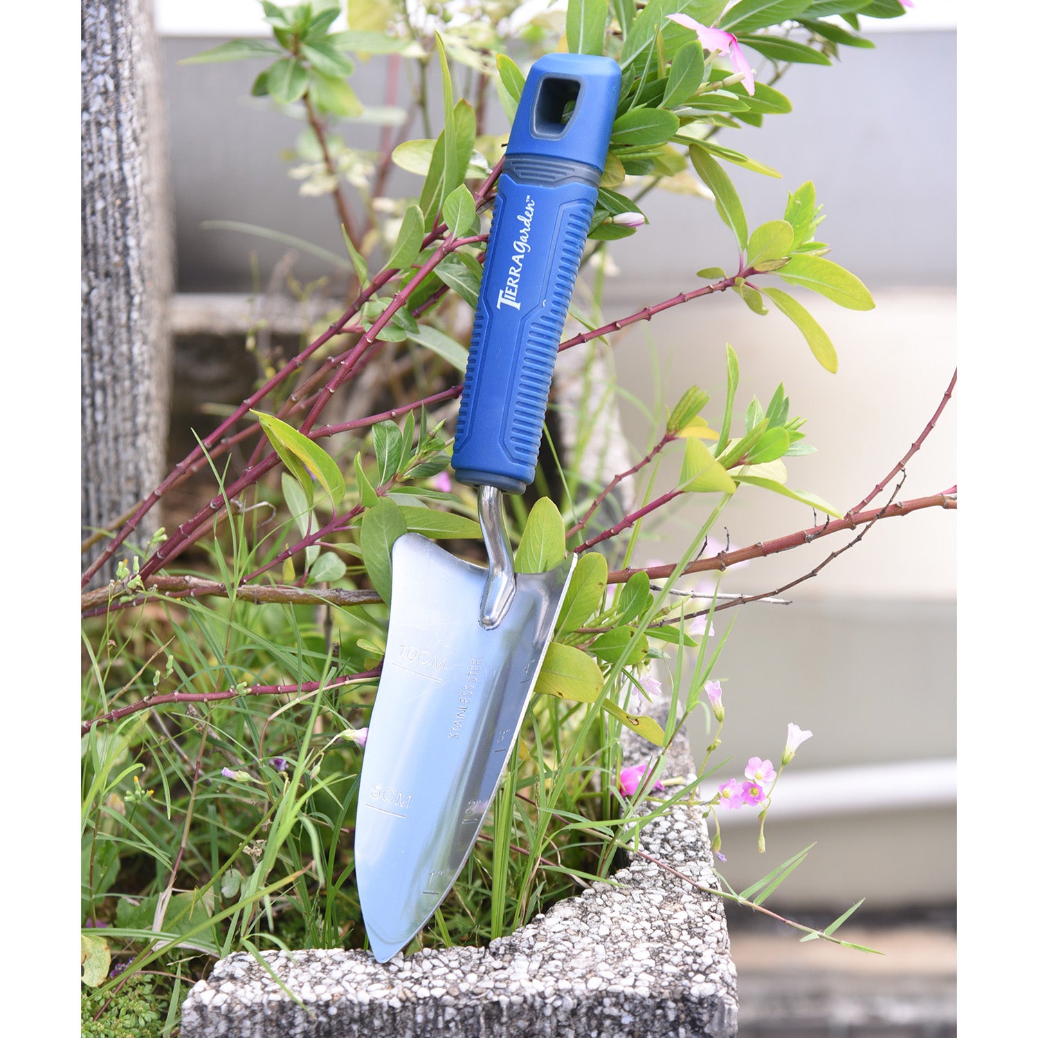 Stainless Steel Transplanter with TPR Handle
